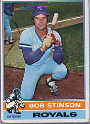 1976 Topps Baseball Cards      466     Bob Stinson